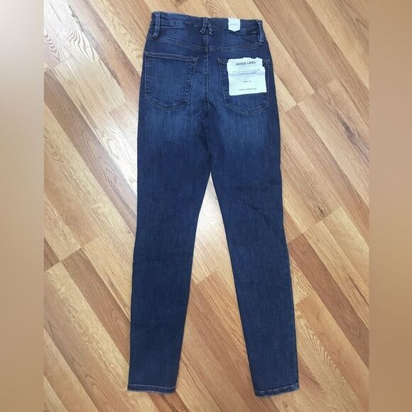 GOOD AMERICAN Good Legs Skinny Jeans High‎ Rise Sculpting Shaping Size 4 27 New - Picture 4 of 14